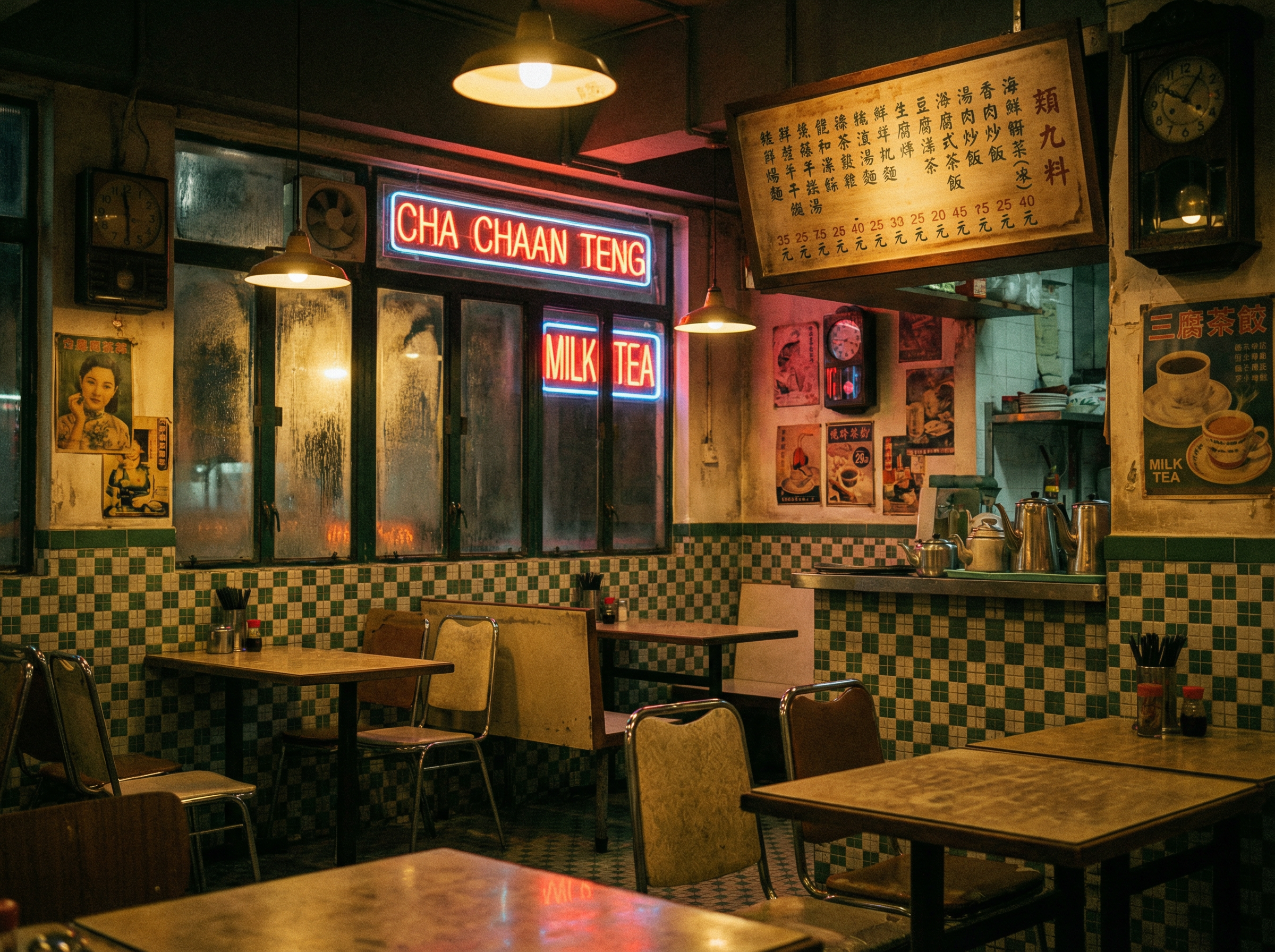 澳门美高梅 - 港式茶餐厅内部场景